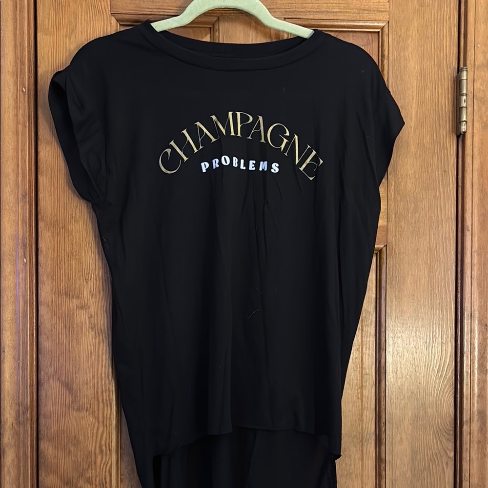 Black Graphic Tee